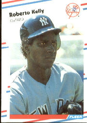 1988 Fleer Baseball Cards      212     Roberto Kelly RC